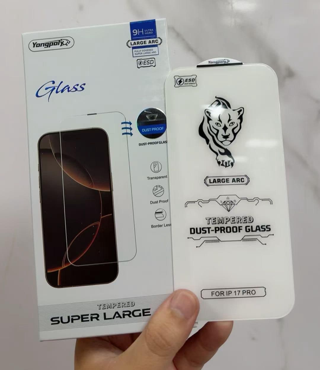 Borderless Clear Anti-Dust logo